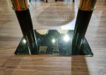Smooth Hand Feeling 130*80*74cm Stainless Steel Dining Table