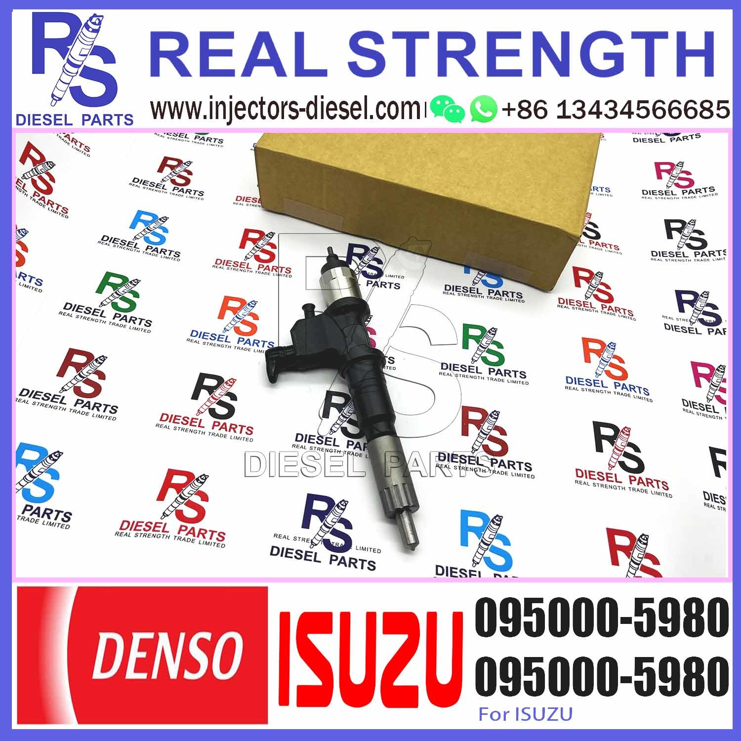 Common Rail Fuel Injector 8-97603099-0 095000-5980 For 4HK1 6HK1 Engine