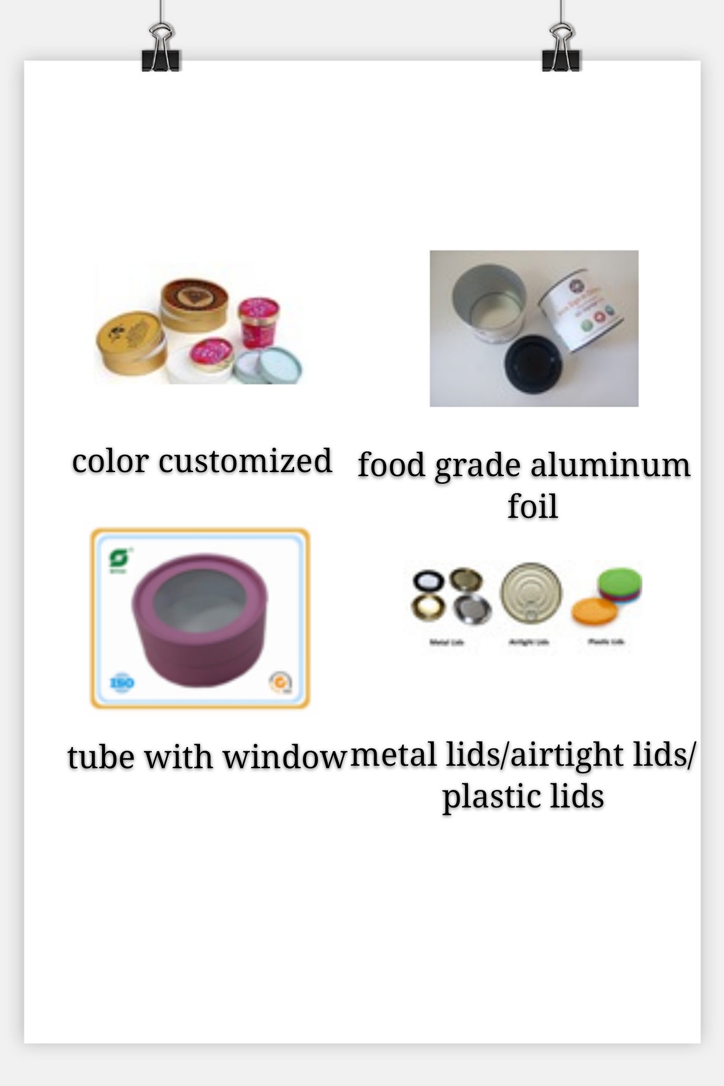 Roll Edge Cardboard Cylinder Tubes 3.5" Diameter Gift Tea Box Packaging