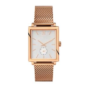 Wholesale Rose Gold Square Stainless Steel Back Base Metal Bezel Japan Movt Watch from china suppliers
