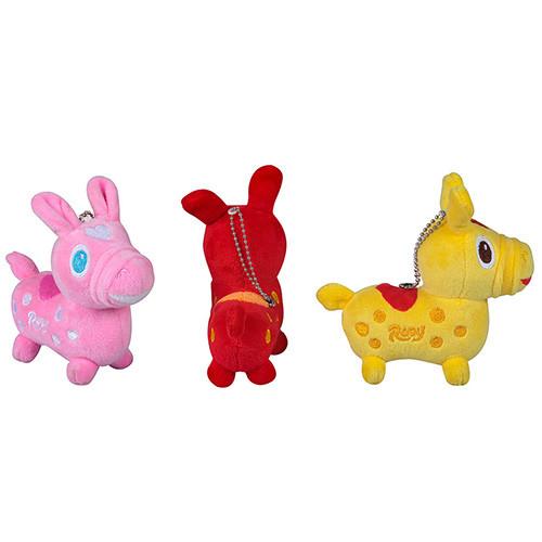 Cute plush Anime Moose key chain 4.5" ,Ornaments stuffed Home decrations Handbag
