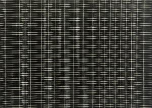 Wholesale 0.9mm 3m Copper Black Woven Wire Mesh Glass Laminated For Office Building from china suppliers
