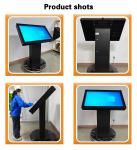 43 Inch Fanless IP65 Waterproof Outdoor Wayfinding Touch Screen Totem Black and