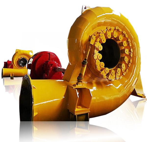Efficiency Steel Stainless Steel Runner Francis High Head Water Turbine Wildly