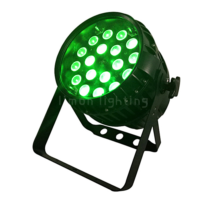 18x10w IP65 Waterproof RGBW 4in1 LED Par Zoom Stage Lights for Outdoor Events