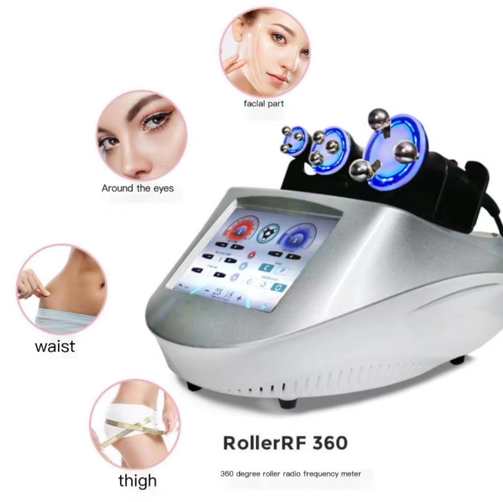 Face Lifting RF Vacuum Therapy Machine Ultrasonic Cavitation Body Slimming Device