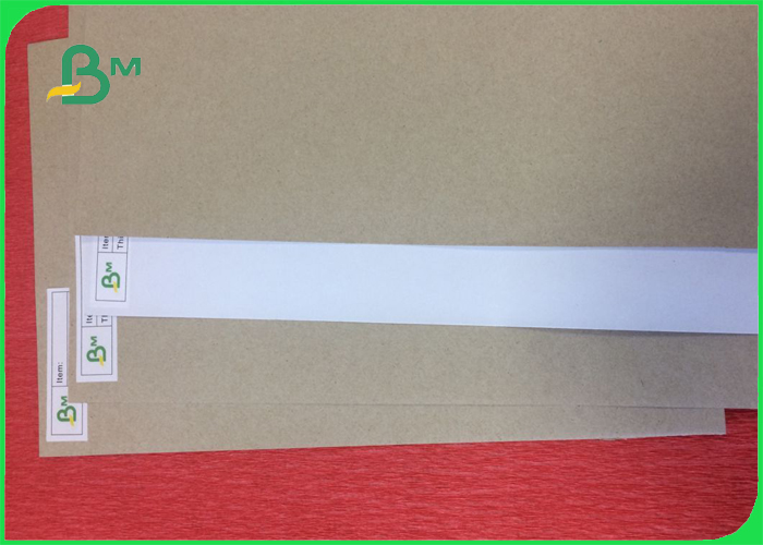 Recycled Wood Pulp white coated Duplex Board with grey back For Notebook