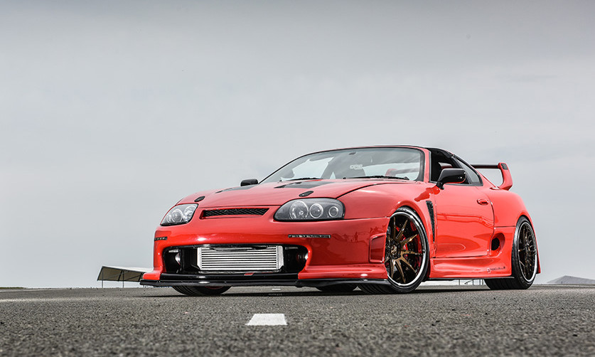 BBK For Toyota MK4 Supra Big Brake Kit Front P60S Forged 6 Piston Calipers 18 Inch Wheel 19 Inch