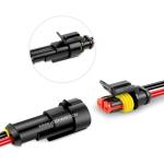 2Pin Way Waterproof Automotive Cable Wire Harness for Vehicle