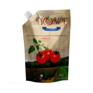 Wholesale Liquid Kraft Paper Spout Pouch Packaging Custom Printed 1000ML Eco Friendly from china suppliers