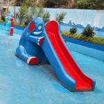 Aqua Park Swimming Pool Fiberglass Equipment Elephant Water Slide for Kids