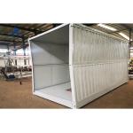 All-in-One Steel Structure Container House Wooden Prefab House for Your Business