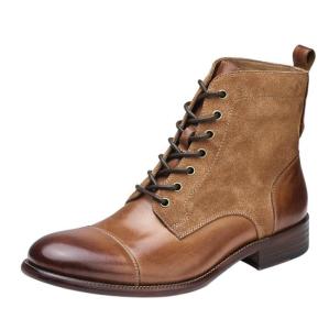 Wholesale Winter Mens Suede Desert Boots Fashion Italian Ankle Boots With Zipper Side from china suppliers