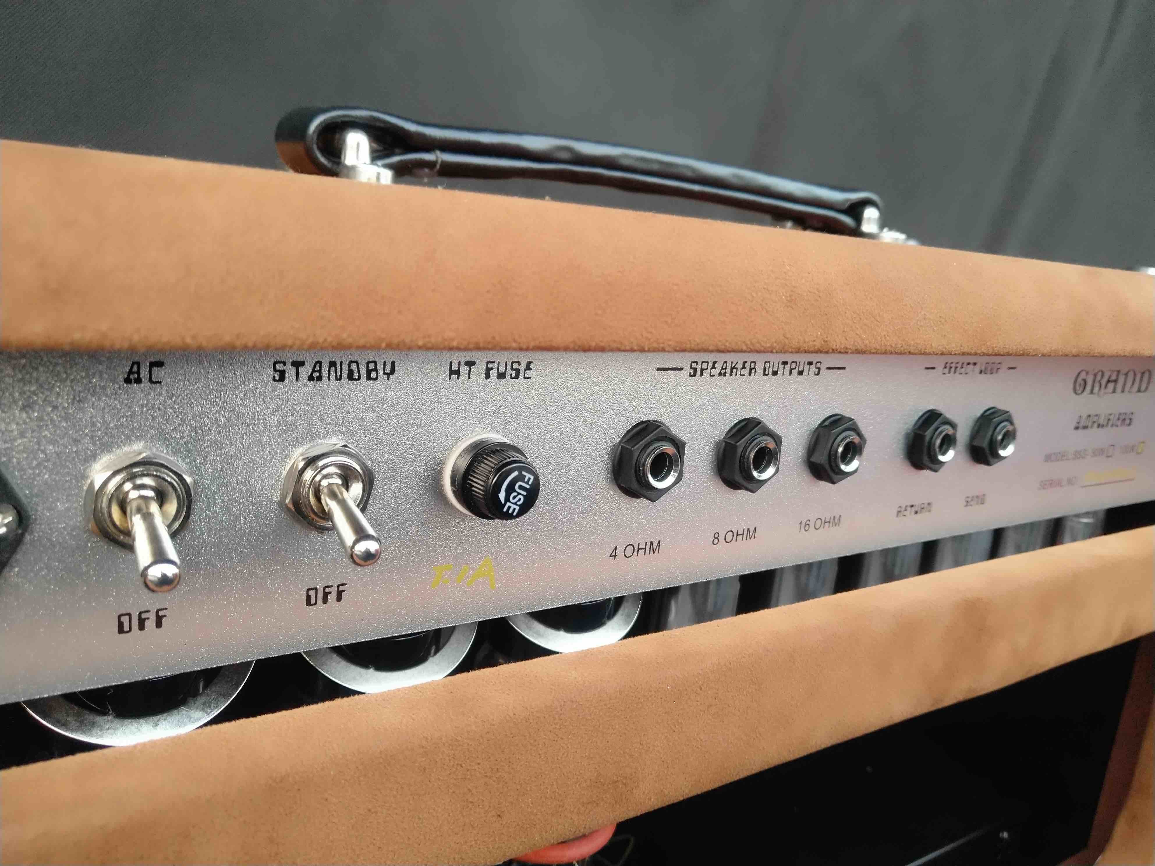 Custom Dumble Steel String Singer Clean Reverb Tone SSS20 ECC83S*5 EH 6V6*2, Handmade Grand Guitar Amp Head 20W 50W 100W Optional