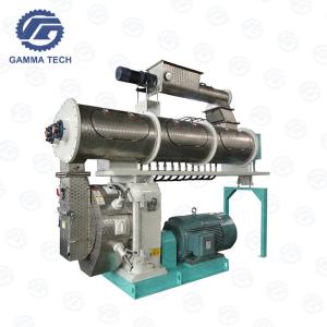 Wholesale 45KW 6MM 7MM Animal Feed Pellet Machine 6 Ton/H Cattle Feed Pellet Mill from china suppliers