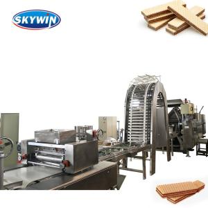 Wholesale Automatic Wafer Biscuit Making Production Line Wafer Manufacturing Equipment from china suppliers