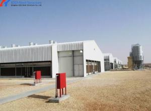 Wholesale KXD Prefab Steel Frame Metal Building Q345 Q235 Steel Poultry Shed from china suppliers