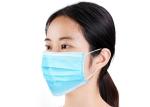 Disposable individual pack bfe 95 protective meltblown filtration 3ply face mask