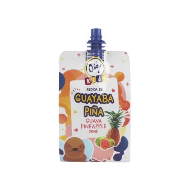 Food Grade Aluminum Foil Spout Pouch 100 Microns 750ml Leak Proof For Fruit Juice