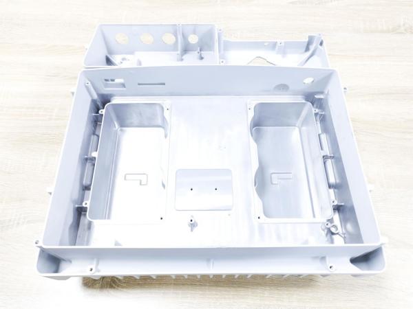 Custom Aluminum Alloy Casting Parts High Pressure Solar Inverter Housing Powder