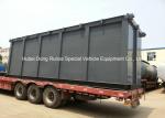 Skid Mounted 70000L Acid Storage Tank Steel Lined PE For Oilfield Storage