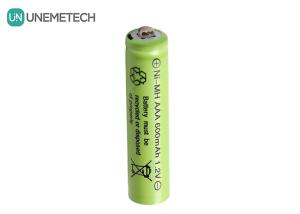 Wholesale AAA 1.2V 600mAh Rechargeable NiMH Batteries AAA600 For Electronic Toys from china suppliers