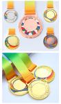 Race Metal Cycling Ride Personalized Medals Blank Medals For Engraving