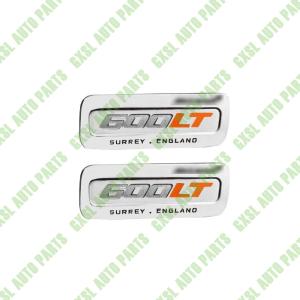 Wholesale 1 Pair For Mclaren 600LT Trim Metal Nameplate Logo Badge,Aluminum Name Tag Sign from china suppliers