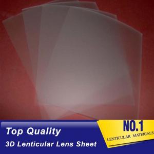 Wholesale PLASTIC LENTICULAR 100 lpi 3d PP lenticular sheet supplier blanks thin 3d flip plastic lenticular film PP 3d lens from china suppliers
