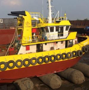 Wholesale High Bearing Capacity Natural Rubber Marine Ship Launching Airbag from china suppliers