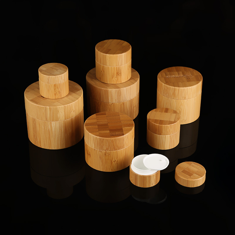 Custom Logo Bamboo Twist up Lipstick Tubes 5g Eco Friendly Empty Mini Unique Lip Balm Tube with Customized Accepted