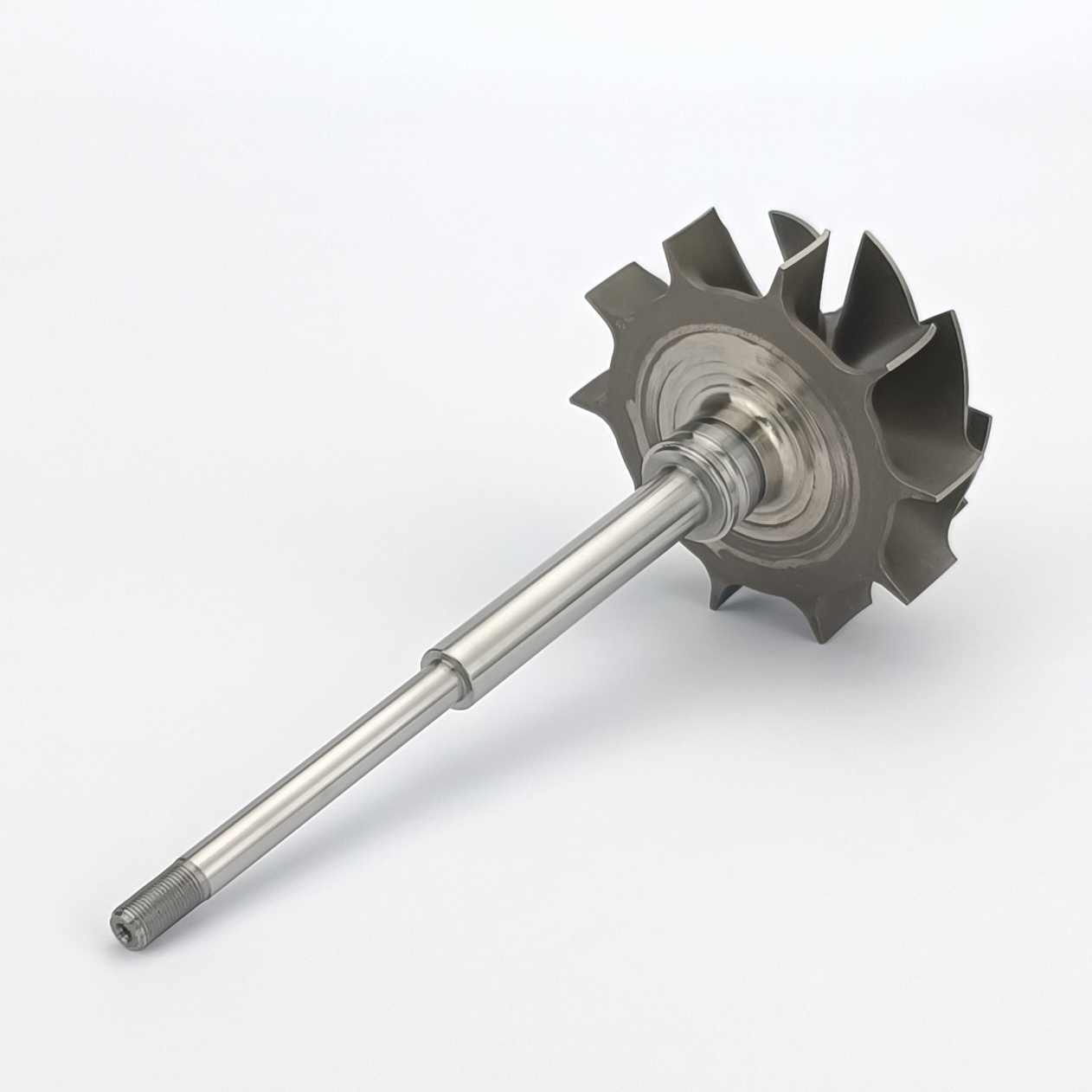 MS-TECH Turbo CT26 Turbine Wheel Shaft 17201-74080 17201-74040 Ind 59.7mm Exd 50mm Blades 10
