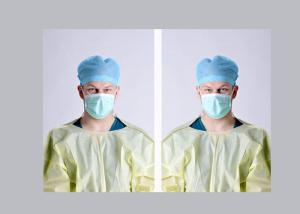 Wholesale Hydrophilic Disposable Surgical Gown , Nonwoven Material Medical Scrub Suit from china suppliers