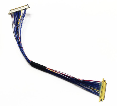Electronic Micro Coaxial Cable 360mm Kel Flat Single Shield