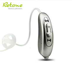 Dual Microphone Non Prescription Hearing Aids OTC Over The Counter Hearing Amplifiers