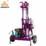 Portable Water Well Drilling Rig for Deep Water Drilling 75-300mm Drilling