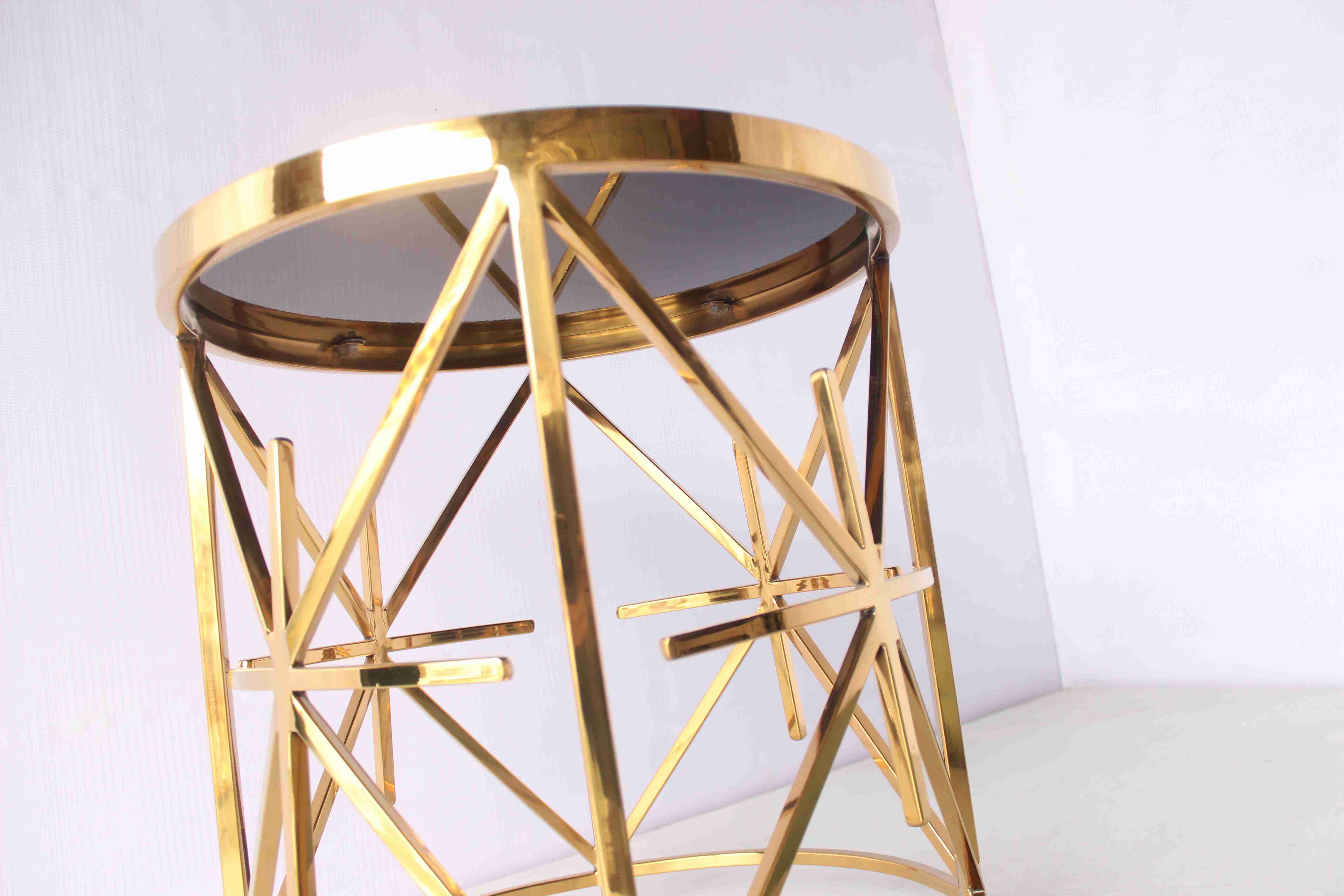 Deluxe Living Room Home Furniture Delicate Design Modern Side Table for Hotel