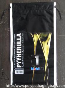 Wholesale Customized Black Disposable Garbage Bag with Ribbon / Disposable Trash Bag from china suppliers