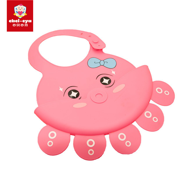 Animal Shape Baby Shampoo Cap Gorgeous Colors Baby Drool Bibs For Age 4 Months