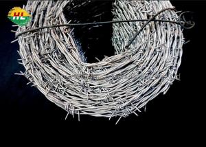 Wholesale Galvanised Steel 100m Barbed Wire , 1.6mm Reverse Twist Barbed Wire from china suppliers