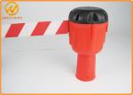 Road Traffic Management Cones Topper 9 Meters White / Red Plastic Retractable