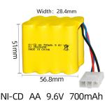 700mAh 9.6V RC Lithium Ion Battery Motorcycle External Battery Carts