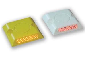 Wholesale Wholesale Price White or Yellow 43 Beads Durable Plastic Reflective Road Stud With Long Life from china suppliers