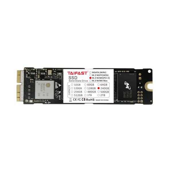 70*100*7mm M 2 NVME SSD SMI 256GB Solid State Drive For Apple Macbook Imac