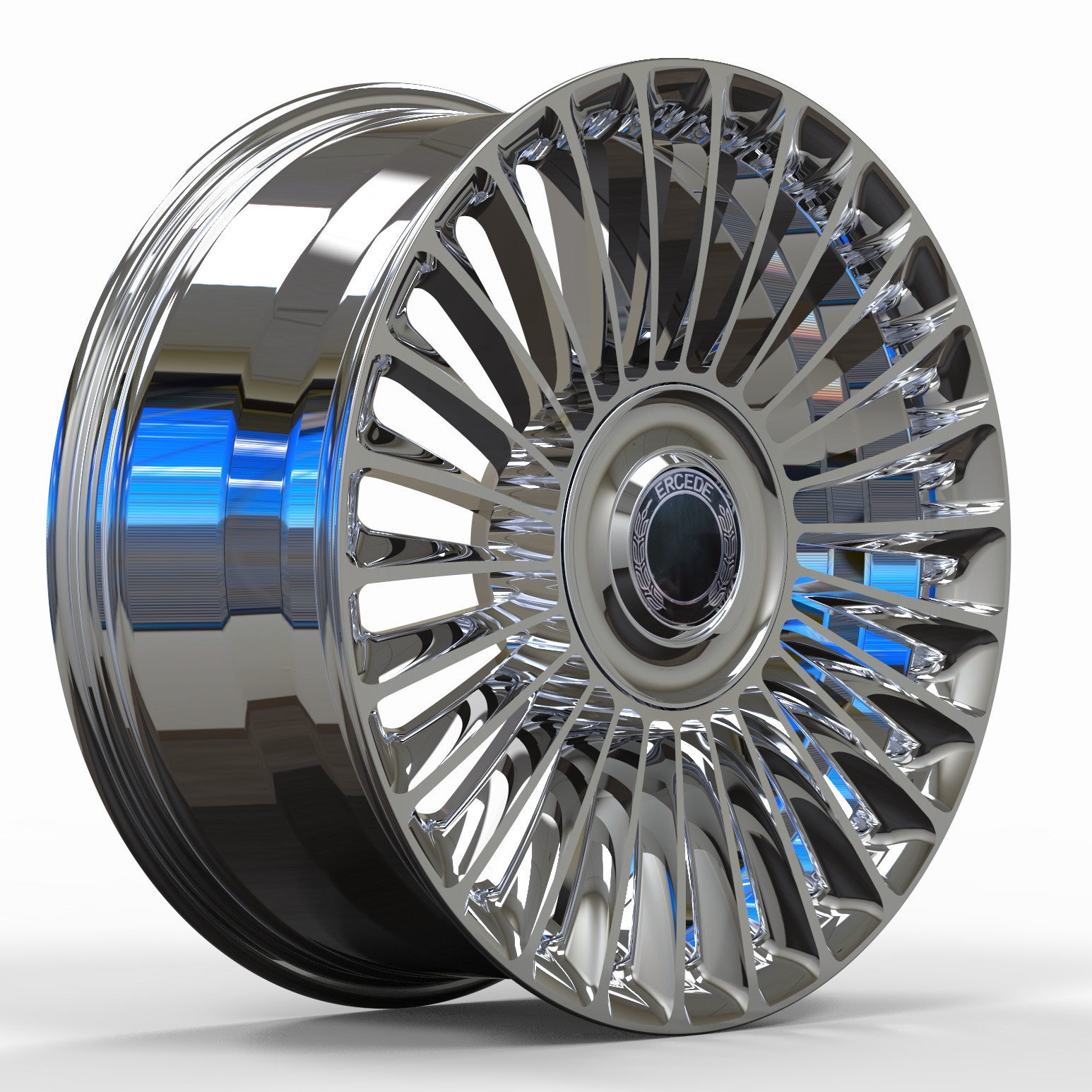 Custom forged wheels 22 23 24 inch rims polished chrome wheel for Mercedes GLS for Range Rover Bentley LX570