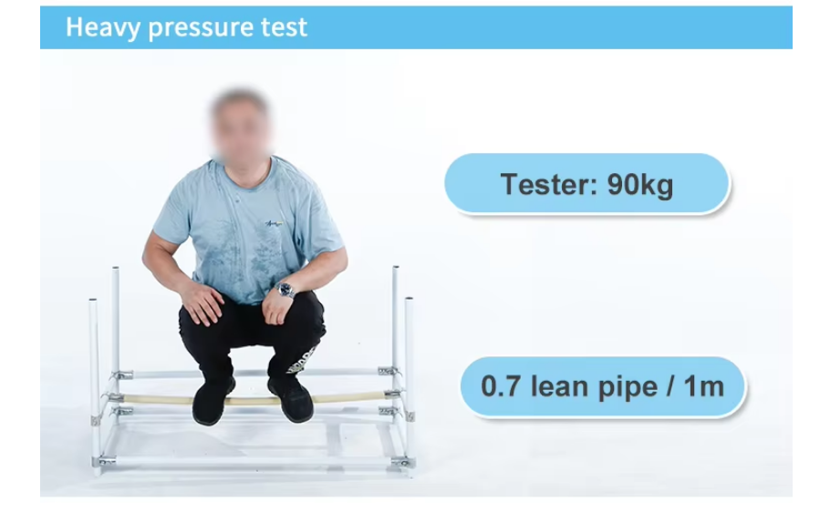 High Quality Ivory PE Lean Pipe with Customizable Length and Thickness