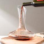 1800ml Crystal Wine Decanter Carafe 64 Oz Hand Blown Glass Wine Decanter Lead