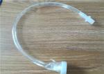 White Color Heat Resistance Auto Rubber Hose , Industrial Flexible Silicone Hose