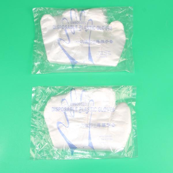 Eco Friendly Plastic Poly PE Disposable Gloves For Kitchen Gloves Powder &