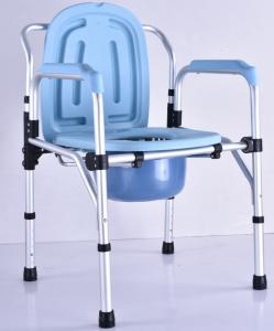Wholesale High Back Dual Use Potty Chair Adult Adjustable Bath Seat Light Weight from china suppliers